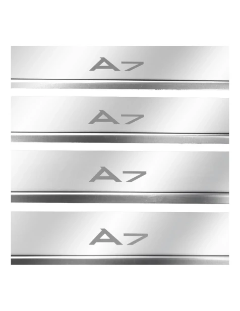 nakladki-progowe-audi-A7-c8-stal-nierdzewna-polysk-grawer-lustro-chrom.webp