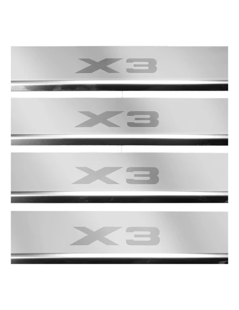 nakladki-progowe-BMW-X3-stal-nierdzewna-polysk-grawer-lustro-chrom.webp
