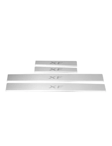 nakladki-progowe-jaguar-xf-mk2-stal-nierdzewna-mat-grawer-szczotkowana-stal.webp