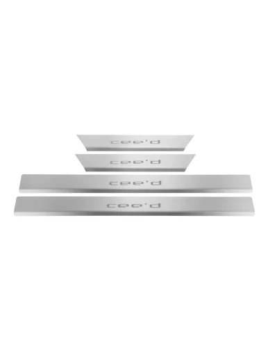 nakladki-progowe-kia-ceed-Mk3-stal-nierdzewna-mat-grawer-szczotkowana-stal.webp